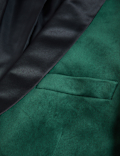 Velvet Shawl Lapel Blazer