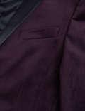 Velvet Shawl Lapel Blazer