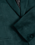 Slim Fit Velvet Jacket