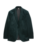 Slim Fit Velvet Jacket