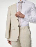 Tailored Fit Italian Performance Linen Suit Trousers