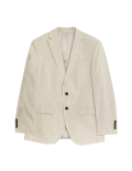 Tailored Fit Italian Linen Miracle&trade; Suit Jacket