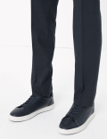 Checked Skinny Fit Trousers