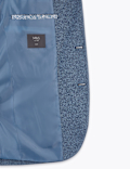 Slim Fit Textured Jacket with Stretch