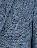Slim Fit Textured Jacket with Stretch