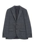 Regular Fit Check Blazer