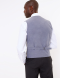 Regular Fit Textured Waistcoat