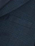 Tonal Check Stretch Jacket