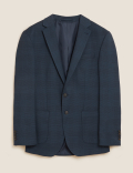 Tonal Check Stretch Jacket