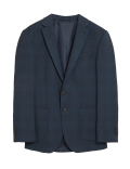 Tonal Check Stretch Jacket