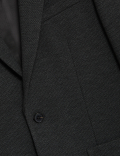 Textured Jersey Blazer