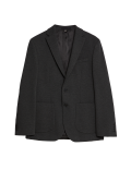 Textured Jersey Blazer
