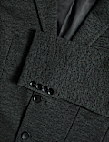 Textured Jersey Jacket with Stretch