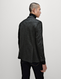 Textured Jersey Jacket with Stretch