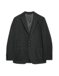 Textured Jersey Jacket with Stretch