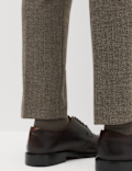 Slim Fit Striped Suit Trousers