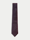Textured Pure Silk Tie