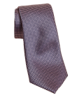 Check Pure Silk Tie