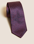 Check Pure Silk Tie