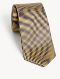 Check Pure Silk Tie