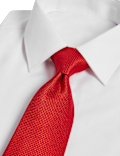 Textured Pure Silk Tie