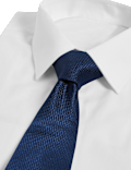 Textured Pure Silk Tie