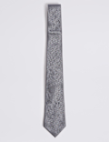 Textured Pure Silk Tie