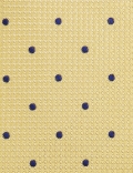 Slim Polka Dot Pure Silk Tie