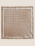 Pin Dot Pure Silk Pocket Square