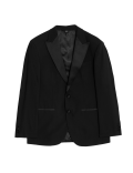 Regular Fit Stretch Tuxedo Jacket