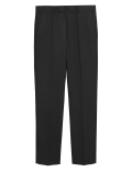 Black Slim Fit Dinner Suit Trousers