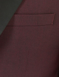 Burgundy Slim Fit Dinner Jacket