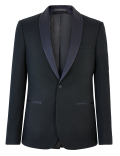 Slim Fit Textured Dinner Jacket