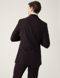 Burgundy Slim Fit Tuxedo Jacket