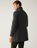 Funnel Neck Overcoat