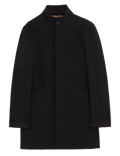 Funnel Neck Overcoat