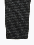 Revere Puppytooth Overcoat with Wool