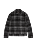 Checked Button-through Jacket