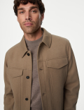 Collared Shacket