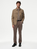 Collared Shacket