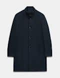 Funnel Neck Overcoat