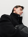 Funnel Neck Overcoat