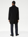 Wool Rich Overcoat with Cashmere