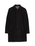 Wool Rich Overcoat with Cashmere