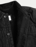 Borg Lined Denim Jacket