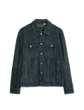 Suede Trucker Jacket