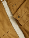 Canvas Trucker Utility Jacket