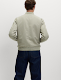 Satin Bomber Jacket