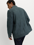 Faux Suede Chore Jacket