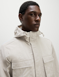 4 Pocket Hooded Field Jacket